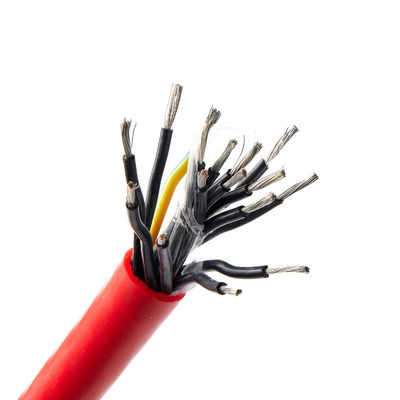 سعر جيد كابل مستشعر محمي متعدد النواة ومغلف بمطاط السيليكون متصل