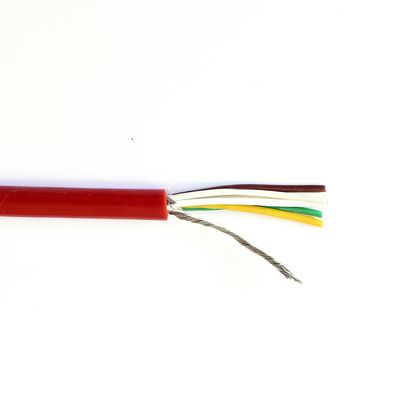 سعر جيد SIHF مرن سيليكون ملفوف 4 النوى كابل محمي 450V 750V متصل