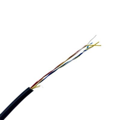 سعر جيد مخصص 3 أزواج 7 / 0.16 متعدد زوج بدون طيار إشارة كابل FEP العزل سيليكون غمد متصل